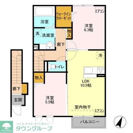 アリエッタの物件間取画像